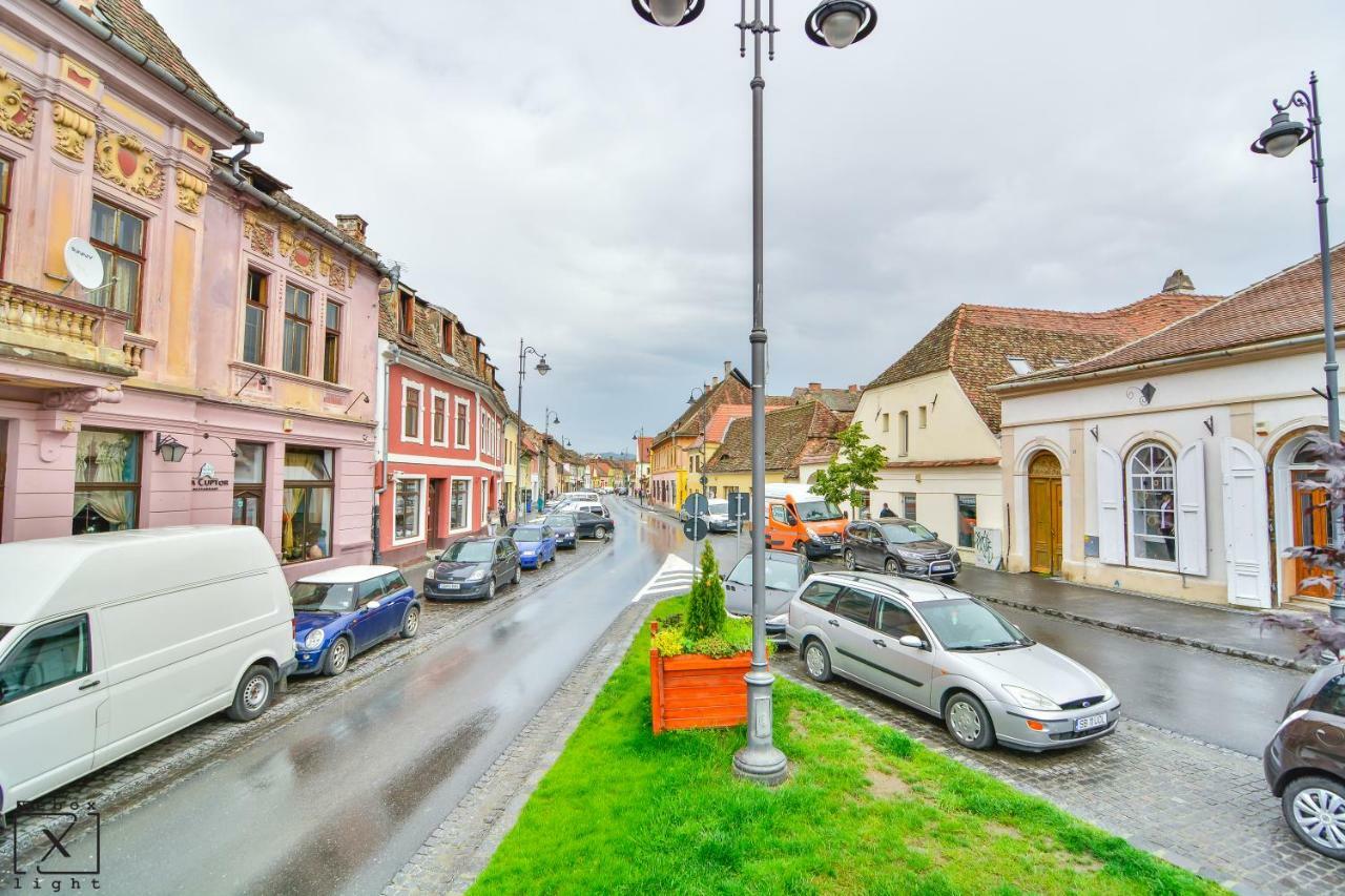 Via Del Centro Daire Sibiu Dış mekan fotoğraf